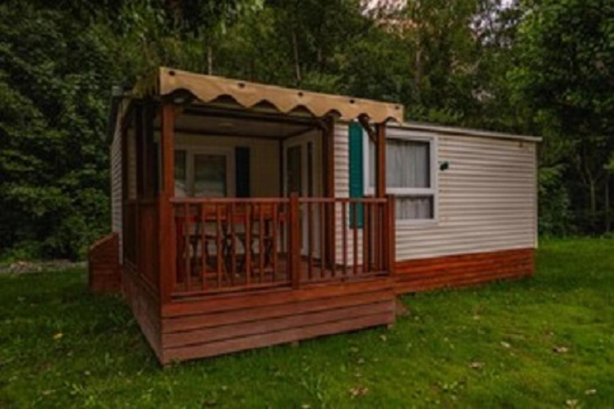 Frontera Bungalow Park Farga de Moles Bagian luar foto