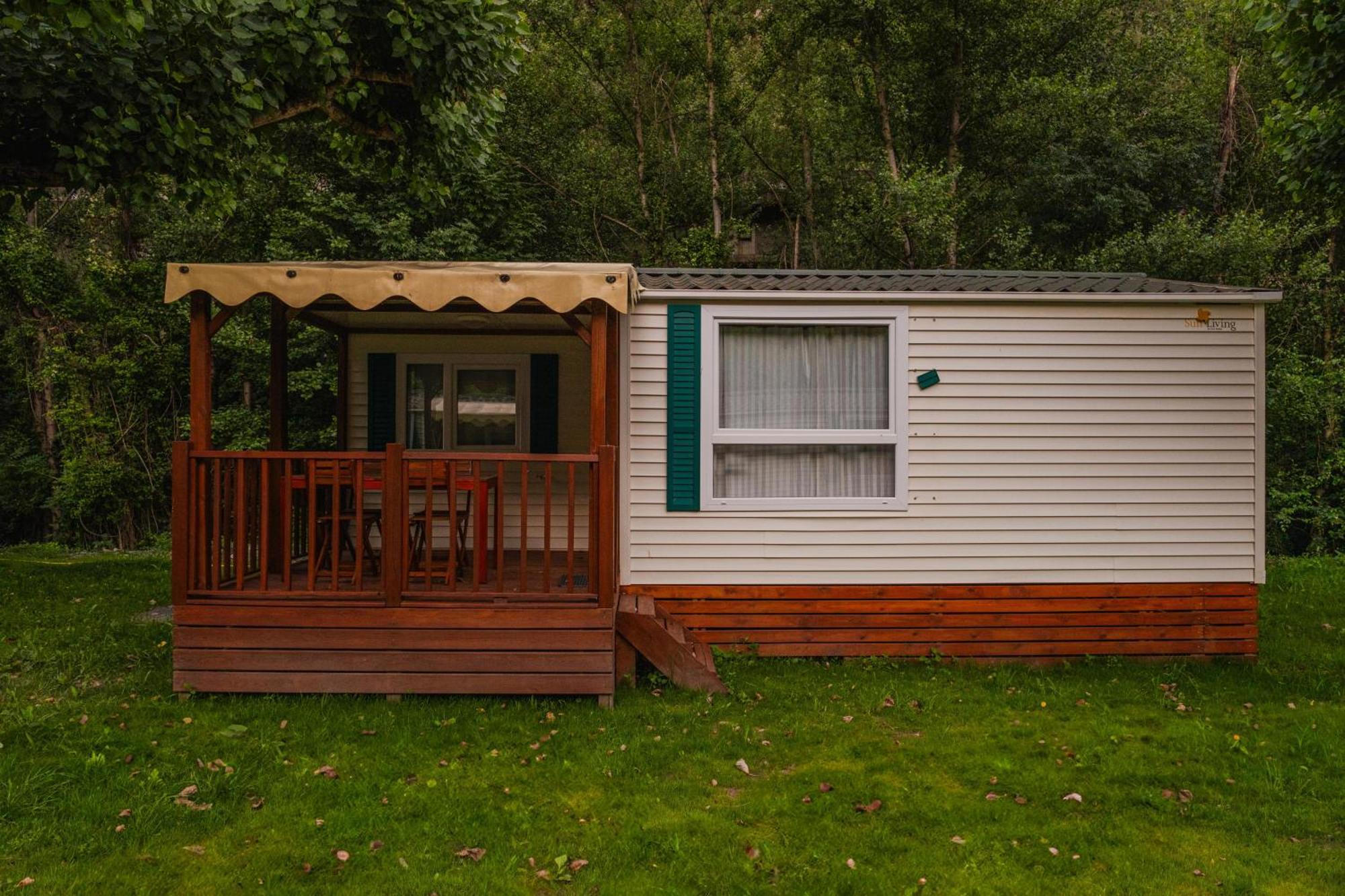 Frontera Bungalow Park Farga de Moles Bagian luar foto