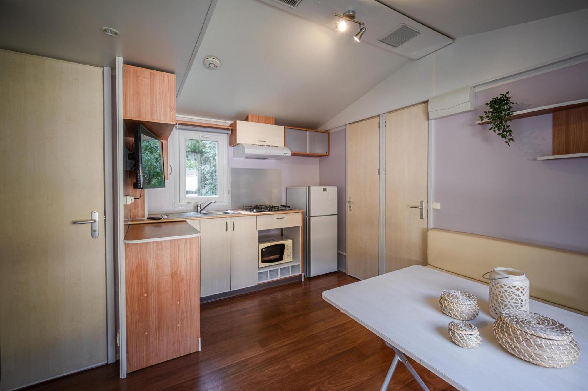 Frontera Bungalow Park Farga de Moles Bagian luar foto
