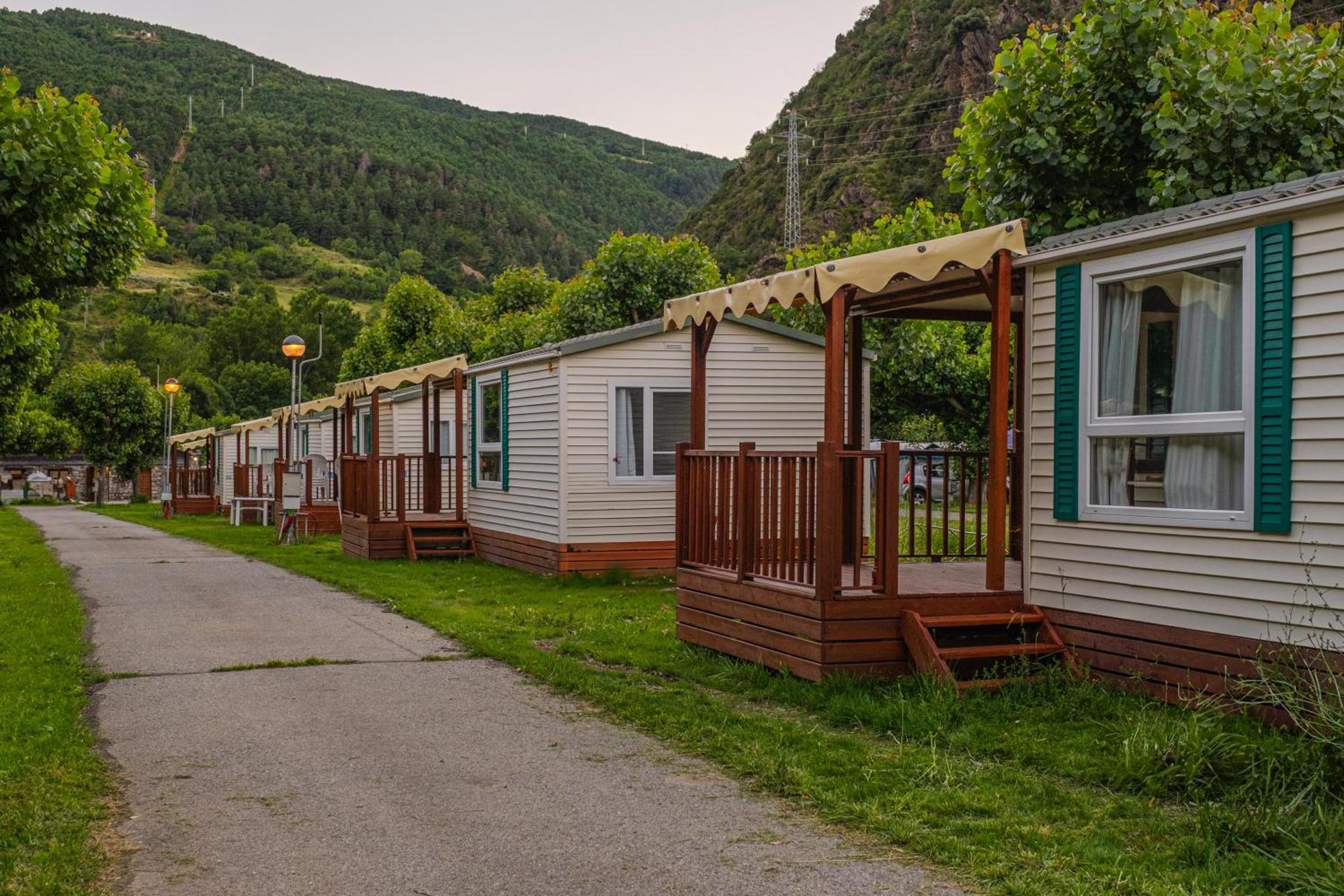 Frontera Bungalow Park Farga de Moles Bagian luar foto
